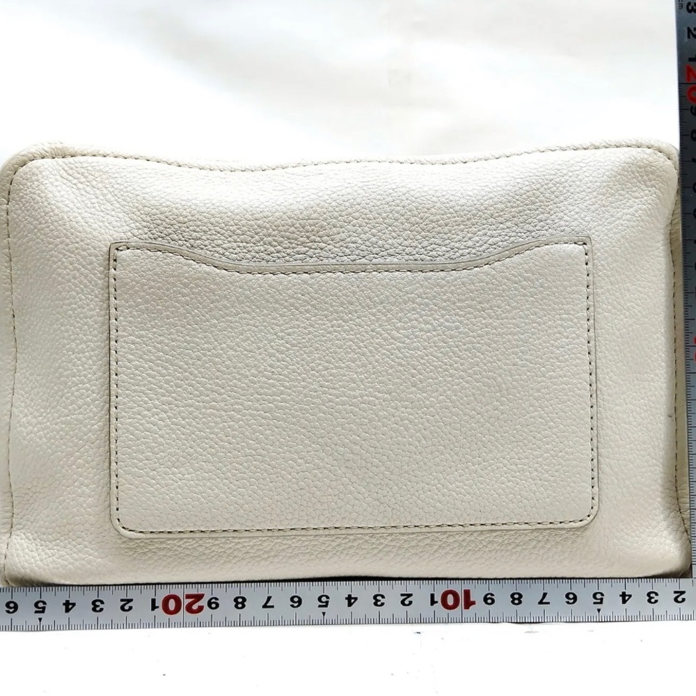 MARC JACOBS Crossbody Bag Cream Leather - Picture 2 of 10